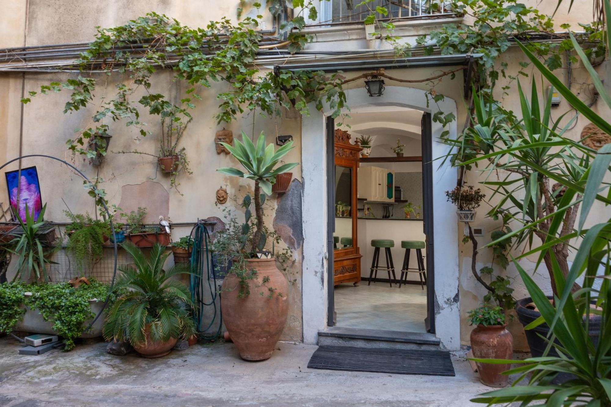 Vila Cortile San Michele Katánie Exteriér fotografie