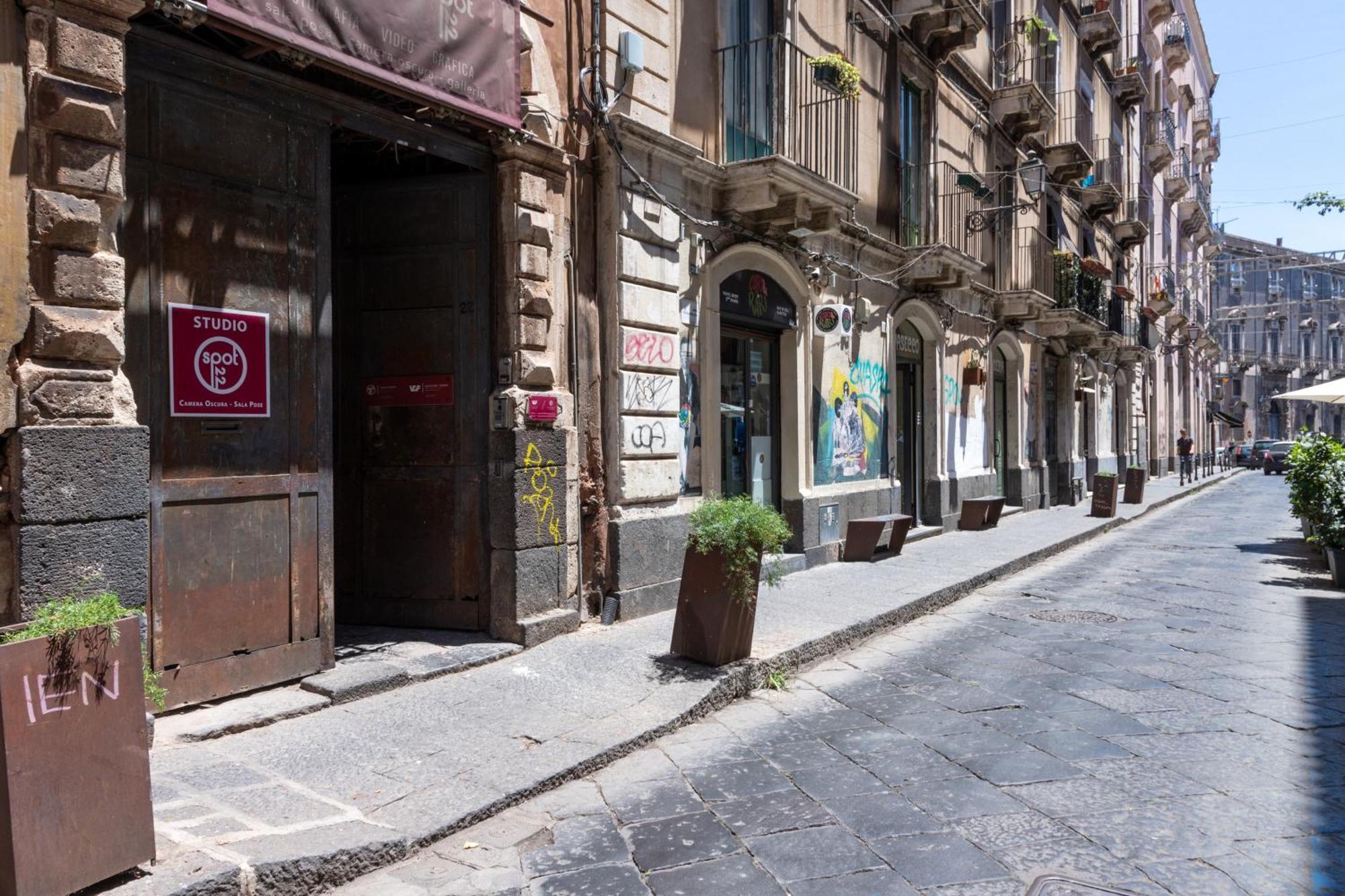 Vila Cortile San Michele Katánie Exteriér fotografie