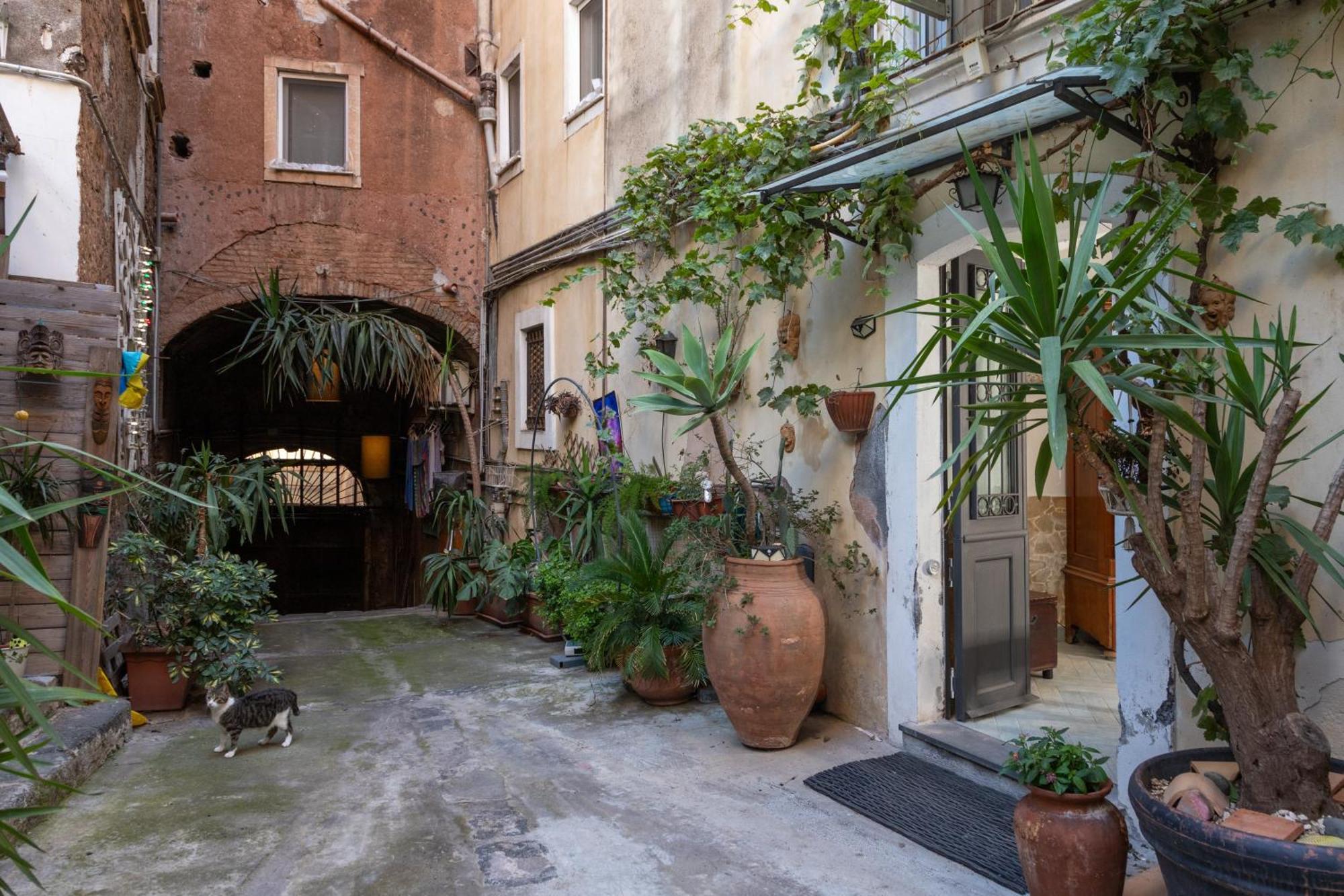 Vila Cortile San Michele Katánie Exteriér fotografie