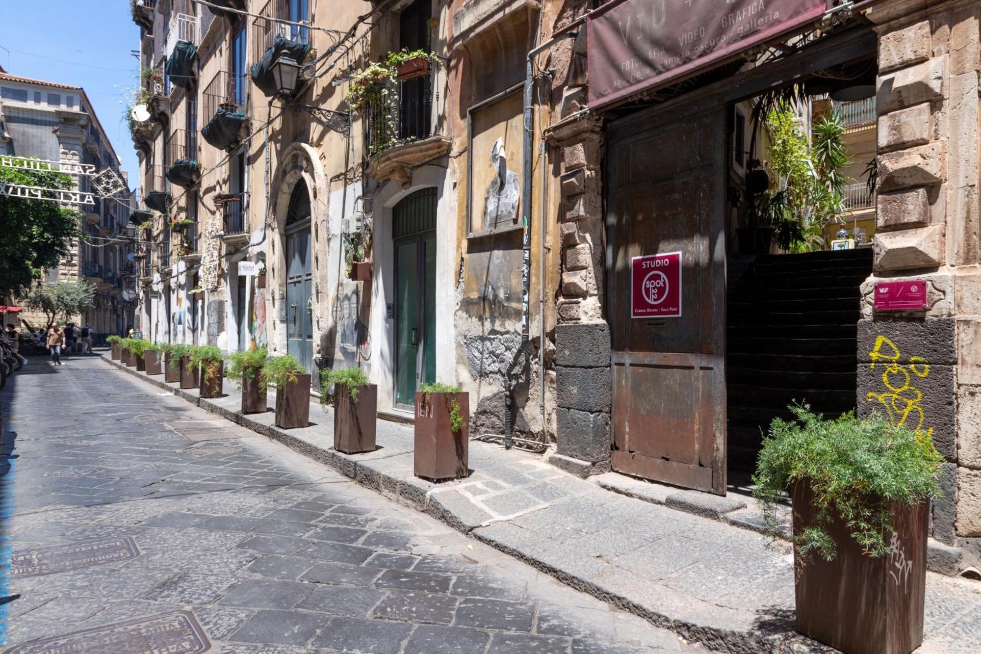 Vila Cortile San Michele Katánie Exteriér fotografie